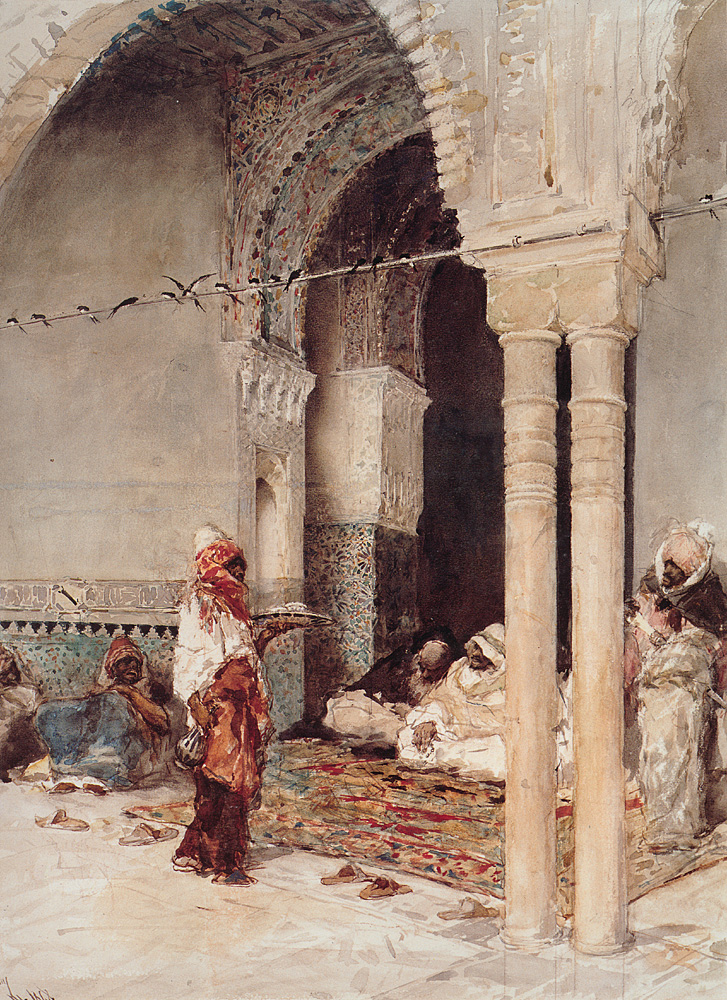 xi mariano fortuny the cafe of the swallows