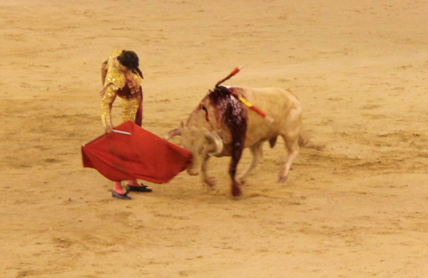 Con Adolfo Ramos en las Ventas
